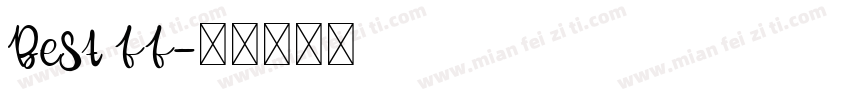 Best FF字体转换